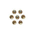 AussieSuperStore Jewellery Making Supplies LC Topaz Bead Swarovski Flatback SS16 (in 3 colours) Bead Swarovski Flatback SS16 | Jewellery Making Beads 9323823155568 SWK2903